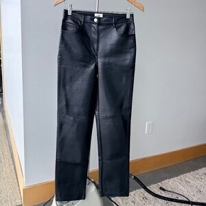 Aritzia Wilfred faux leather pants